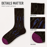 Chaussettes de sport personnalisées OEM pour adultes – Polyester/Nylon/Coton/Fibre de bambou/Laine, résistantes aux bouloches, respirantes et à séchage rapide