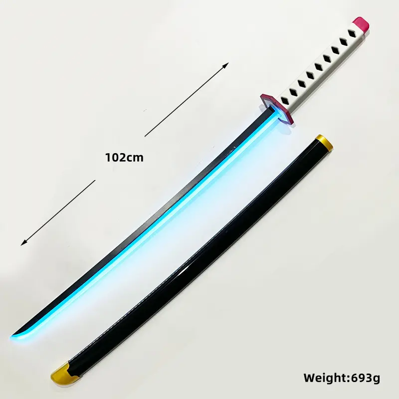Children's toys Luminous sword Laser Knife Demon Slayer Overwatch Cosplay props high-end rechargeable version