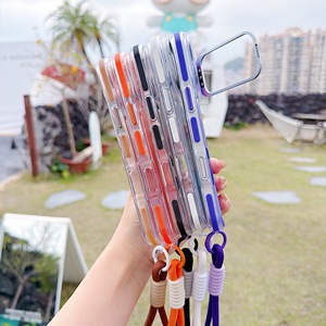 Étui pliable avec support pour objectif d'appareil photo et béquille pour <span class=keywords><strong>iPhone</strong></span> Air <span class=keywords><strong>13</strong></span> 14 15 16 17 <span class=keywords><strong>Pro</strong></span> Max 17E, compatible avec la recharge sans fil et doté d'un bracelet magnétique - Product Image 5