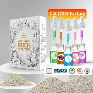 Vente directe d'usine, échantillons gratuits, litière pour chat en roche volcanique agglomérante, forte absorption des odeurs - Product Image 1