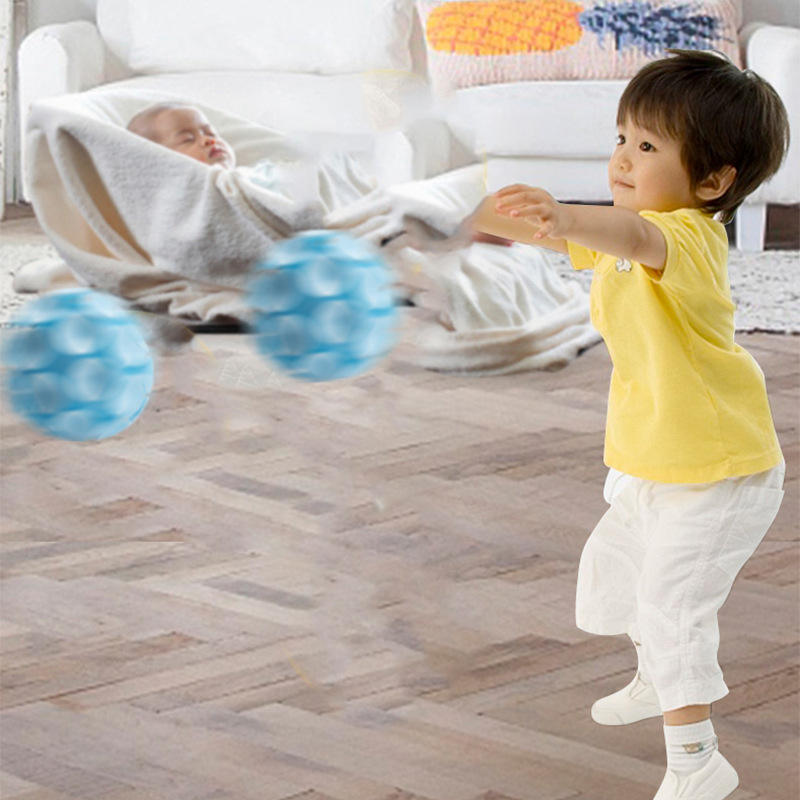 Wholesale 3D Food-grade Soft and Safe Silicone Magic Stress-relief Ball Suction Cup Toys, Fidget Toys for Children