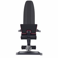 DDS-1205 Doux Coussin Corps Bâtiment multi fonction réglable commercial gym incliné appareils de poids haltère banc