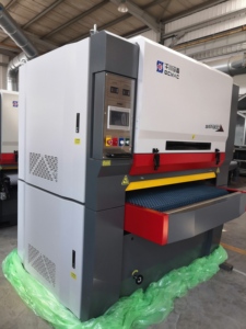 Levigatrice a Nastro Largo ad Alta Efficienza SRP1300-1 con Controllo PLC, Levigatrice a Doppia Testa per Spessori Elevati, Certificata CE - Product Image 4