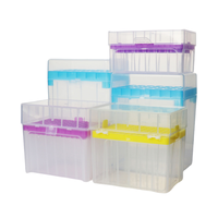 BestPrice 200Ul Boîte à embouts de pipette 96 embouts de pipette vides Support pour laboratoire