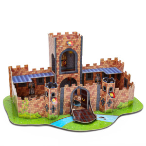 Puzzle personnalisé en carton épais pour enfants, bricolage 3D Architecture de renommée mondiale - Product Image 1