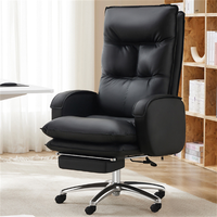 Chaise de patron peut s'allonger Massage moderne ergonomique en cuir synthétique confortable chaise de bureau sédentaire chaise d'ordinateur en gros