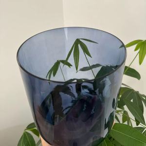 Alchemy Indigo Blue Chakra Crystal Bols de guérison sonore Crucible en quartz pour la méditation et <span class=keywords><strong>le</strong></span> chant des esprits - Product Image 1