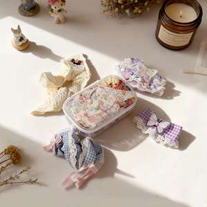 SYY 클리어 Pvc 하드 쉘 지퍼 케이스 더블 지퍼 하드 파우치 투명 케이스 간식 여행 세면 용품 작은 품목 - Product Image 5