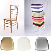 Chaises Chiavari en métal doré pour mariage, empilables, vente en gros à prix réduit