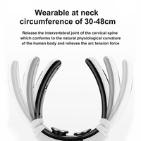 Mini masajeador de cuello y espalda en forma de U, masajeador inteligente con función de calefacción, Oem