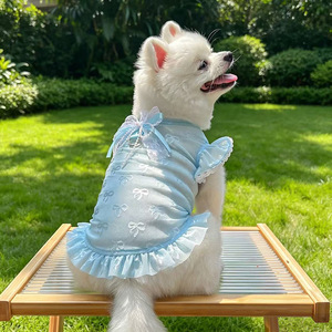 Chaleco de malla Weiwang para perros y gatos, ligero, con mangas con volantes, para verano, tallas pequeñas y medianas - Product Image 3
