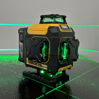 Vente chaude Usine moins cher auto-nivellement 360 4d 16 lignes niveaux laser à faisceau vert pour la construction