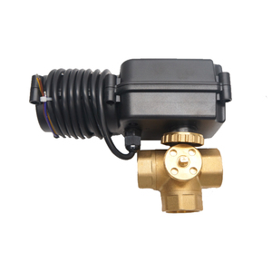 Válvulas de Agua Motorizadas de 3 Vías Winvall IP67 24VDC de Accionamiento Rápido (3s Encendido/Apagado) con Control de Flujo, de Latón, Tipo ODM WRA-42024A+W8B - Product Image 6