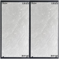 Carrelage en marbre poli antibactérien 600*1200mm pour chambre/salon, carrelage de sol intérieur pour maison auto-construite