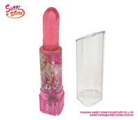Stylo à lèvres Fluorescent, joli bâton de rouge à lèvres bonbon Animal, sucette