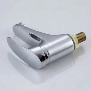 Robinet mélangeur de cuisine moderne à col de cygne en <span class=keywords><strong>laiton</strong></span>, monotrou, à poser sur comptoir, avec cartouche céramique, pour salle de bain - Product Image 5