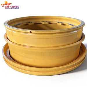 ล้อฮังกู้ดแบบหนาพิเศษ ขนาด 49 นิ้ว ขอบ 17.00/3.5 สำหรับยาง 24.00R49 รุ่น 775G ชุดประกอบล้อ 5 ชิ้น โครงสร้างถอดประกอบได้ - Product Image 1