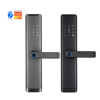 Serrure de porte intelligente à empreinte digitale et mot de passe, entrée sans clé, Tuya TTlock, serrure de porte électronique, Cerradura Inteligente, pour la maison