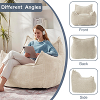 Pouf pliable créatif, fauteuil inclinable, canapé de détente, chaise longue confortable et imperméable pour chambre à coucher, salon, balcon