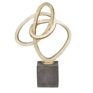 Artículos decorativos de mesa con acabado plateado de estilo moderno, decoración Interior del hogar, decoración de Arte de Metal de granja de campo - Product Image 6