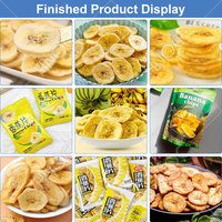 Chaîne de production automatique HNOC pour la friture de chips de banane plantain, à vendre