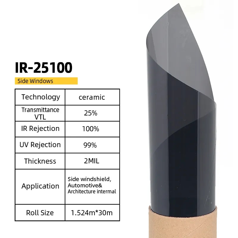 25% ดำกลาง