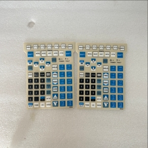 FANUC Nouveau A98L-0040-0268 # Feuille de touches de rechange pour pédiment de commande MHE2 en aluminium - Product Image 3