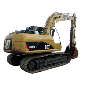 Excavatrices utilisées Caterpillar CAT315D 15 tonnes Matériel de construction avec pelle hydraulique CE EPA Disjoncteur de moteur isuzu kohler - Product Image 1