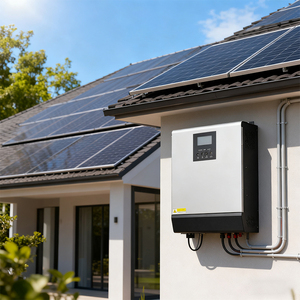 เครื่องชาร์จพลังงานแสงอาทิตย์แบบไฮบริดออฟกริด 800w 2.4kw 4kw สำหรับใช้ในบ้านและเชิงพาณิชย์ - Product Image 1