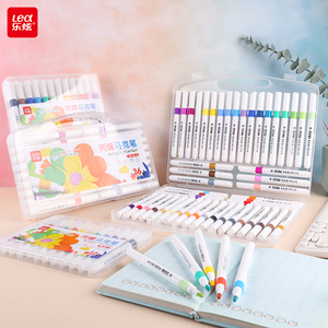 2025 Bán Buôn Bàn Chải Đánh Dấu Bút <span class=keywords><strong>12</strong></span> 24 36 48 Màu Sắc Vẽ Màu Nước Nghệ Thuật Đánh Dấu Bộ Trường Nguồn Cung Cấp Màu Nước Bút Đánh Dấu - Product Image 4