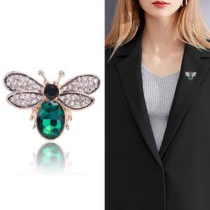Broche mignonne petite abeille insecte Broche de revers haut de gamme - Product Image 3