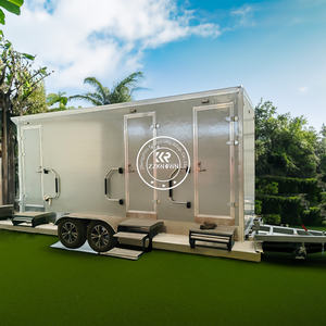 Portable Room Multifunctional Bathroom with Shower Container Outdoor Mobile Toilet Wc Luxury Washroom <b>Trailer</b> - Product Image 3