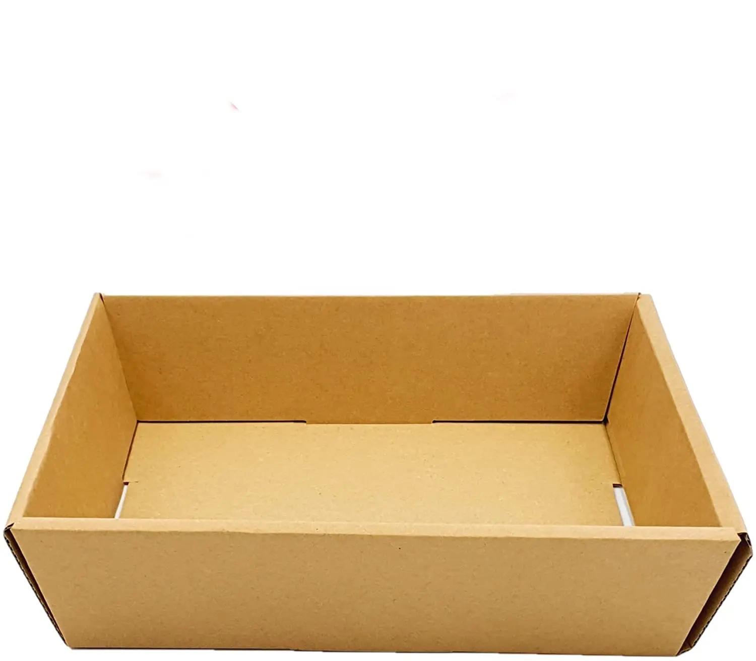 2023 panier d'emballage de cadeau de Noël de haute qualité plateau en carton d'emballage alimentaire en papier Kraft personnalisé