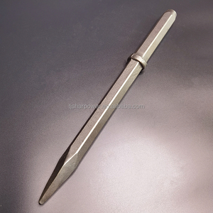 SHARPOWER 3M कंक्रीट के लिए हाइड्रोलिक हथौड़ा ब्रेकर स्टील हीरा हेक्स एमओआईएल बिंदु छेनी बिक्री - Product Image 3