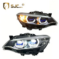 Accessoires automobiles SJC, phares avant à double couleur jaune et blanc V2, phares avant pour BMW Série 2 F22