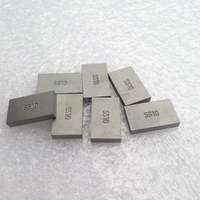 Lame en carbure de tungstène personnalisée par le fabricant, alliage YG8, tête de coupe en alliage dur SS10, surface brossée de 12 mm pour applications sur pierre