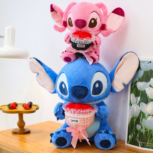 Stitch và thiên thần đồ chơi sang trọng dễ thương voi khâu Búp Bê Thương mại nước ngoài xuyên biên giới cho quà tặng ngày Valentine - Product Image 4