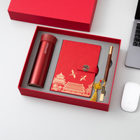 Boîte d'emballage en cuir PU de luxe personnalisée avec solutions de marquage d'impression complète Coffret cadeau d'entreprise exécutif