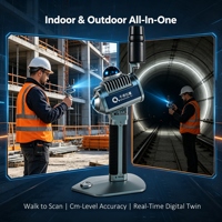 Escáner Láser LiDAR 360 Multimodo de Alta Precisión QIANXUN Starlight H7 Portátil con Integración SLAM para Equipos de Topografía
