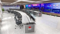 Bureau moderne du fabricant Kesino réglable en hauteur assis et debout Console de salle de contrôle intelligente Console centrale de commande Console d'expédition
