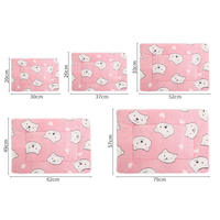 Couverture de lit pour animaux de compagnie HIPHOPPET BSCI personnalisée, chaude et moelleuse pour l'hiver, pour chiens et chats, épaisse, lavable, avec un imprimé mignon, en polaire, tapis de couchage