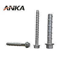 Vis autotaraudeuses à bride hexagonale de qualité 8.8 pour ancrage béton, maçonnerie, construction et mobilier (vente en gros)