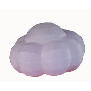 Trang Trí Sân Khấu Âm Nhạc Đèn Chiếu Sáng Đám Mây Thổi Lên Treo Đám Mây Bơm Hơi Với Đèn LED - Product Image 5