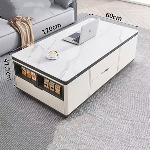 Ensemble de table à thé multifonctionnel moderne, table à thé de style chinois luxueux - Product Image 4