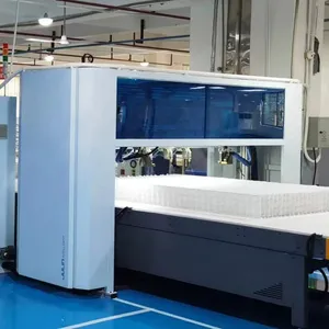 全伺服床垫热熔胶自动喷涂机工业床垫生产线制造机