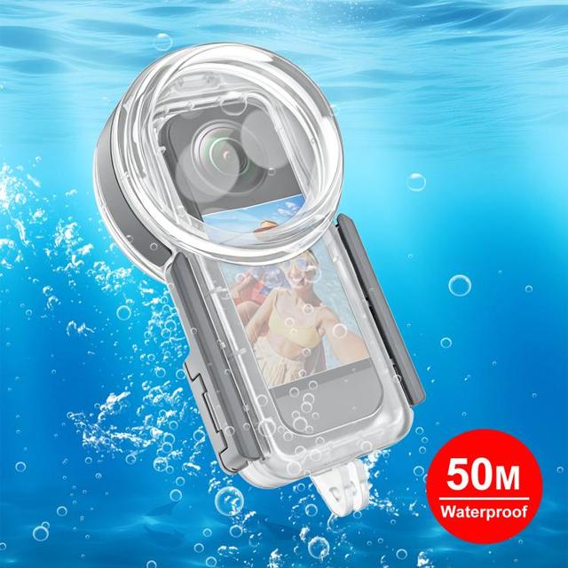 Hot Selling for Insta360 X5 PULUZ 50m Waterproof Sealed Diving Case, Youth Edition