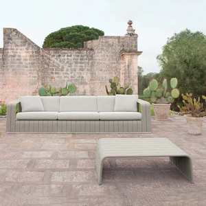 Sofá de Exterior al por Mayor para Jardín, Piscina, Ocio, Asientos Rojos de Aluminio, Sillón Profundo Personalizado para Patio, Jardín, <span class=keywords><strong>Hotel</strong></span>, Playa, Piscina - Product Image 4