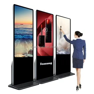 2024 nuovo più venduto chiosco intelligente verticale di pubblicità pannello interattivo Digital Signage Totem 55/65 display lcd per la pubblicità