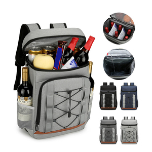 Large Picnic <b>Cooler</b> <b>Backpack</b>, Waterproof Thermal Refrigerator Fresh Cold Warm Keeping Insulated Bag Camping Organizer/ - Product Image 2