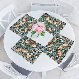 مفارش طاولة بنمط زهري بأفضل سعر، مفارش عالية الجودة للديكور، مفارش طاولة مقاومة للماء من البلاستيك PP - Product Image 5